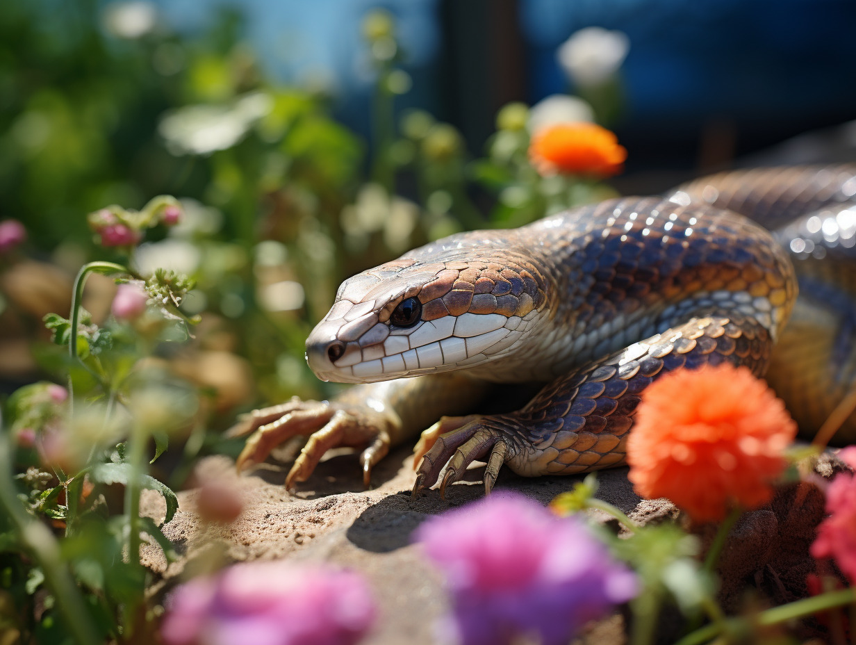 serpent jardin