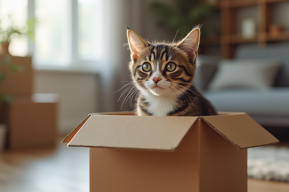 chat déménagement