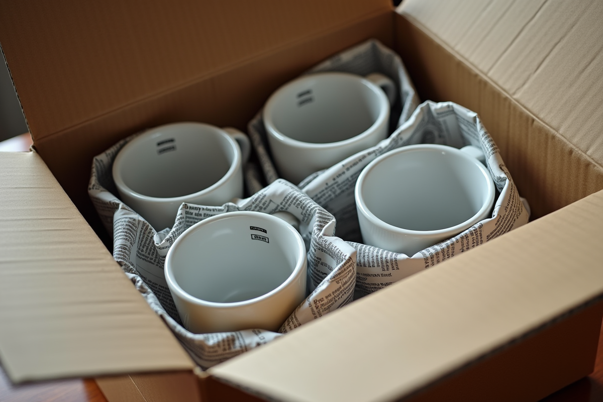 emballage tasses