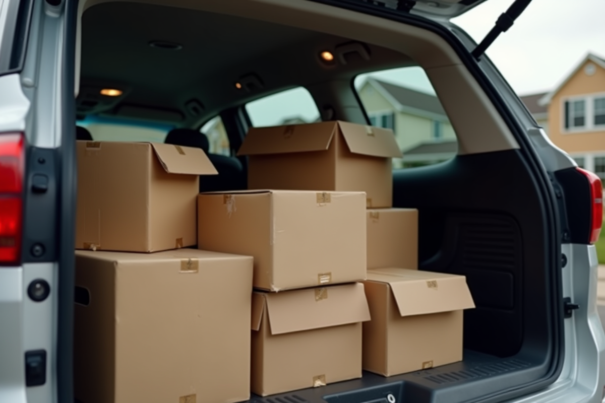 cartons déménagement