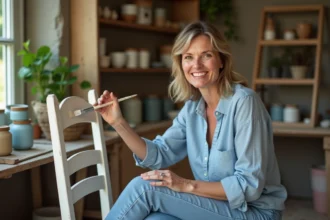 Peinture à la craie Annie Sloan pour décoration intérieure