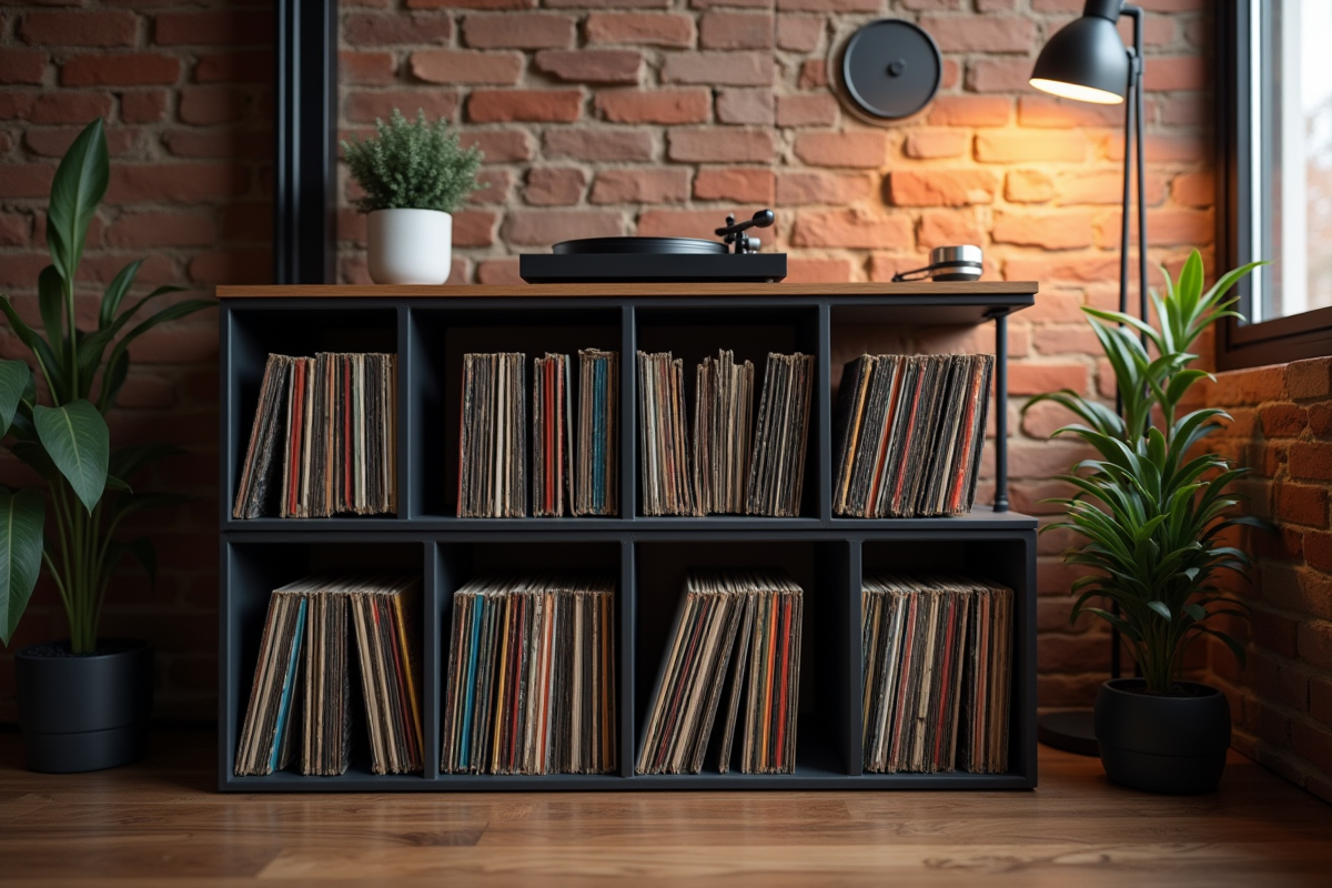 meuble vinyles
