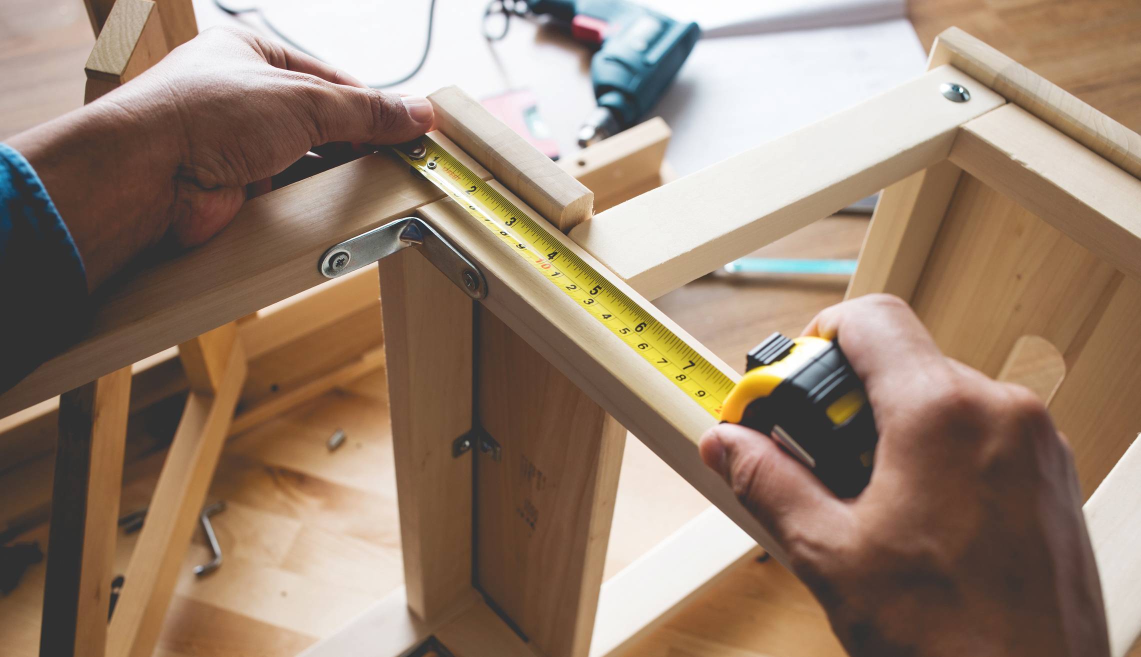 plateau rond pour créer table en bois